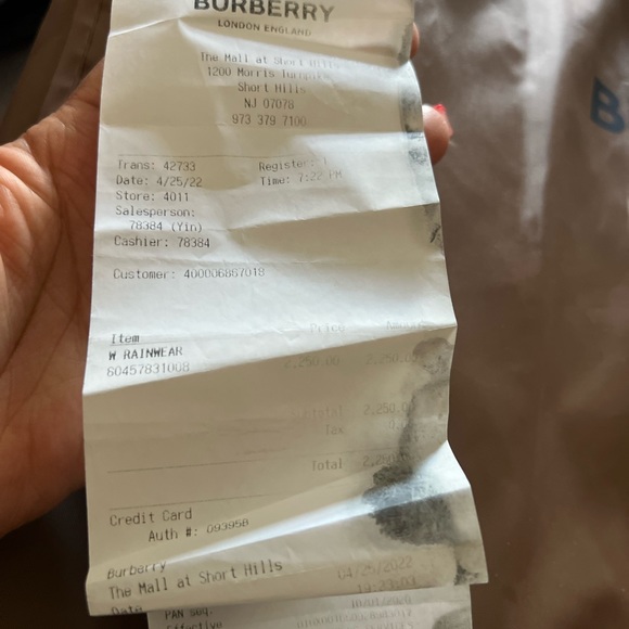 Burberry Kensington Rainwear coat - Picture 5 of 6